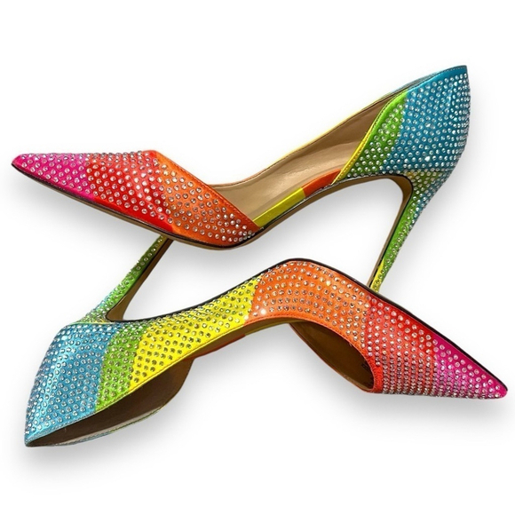 INC International Concepts Women’s 4” Kenjay Pointed Toe D'Orsay Pumps Size 9.5M - Picture 2 of 10